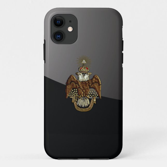 [68] 33rd Degree Eagle Case-Mate iPhone Case (Back)