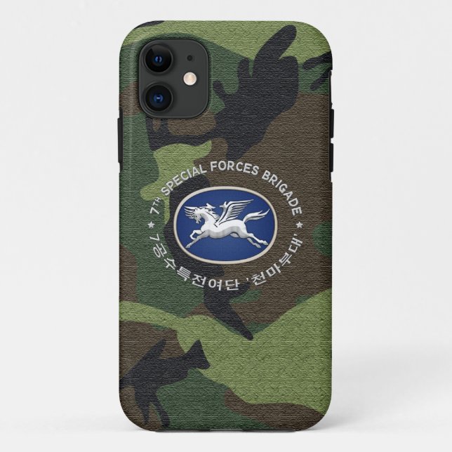 [68] 7th SF BDE Patch Special Edition Case-Mate iPhone Case (Back)