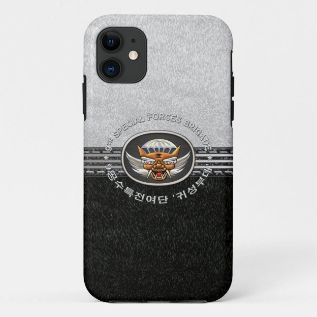 [68] 9th SF BDE Patch Special Edition Case-Mate iPhone Case (Back)