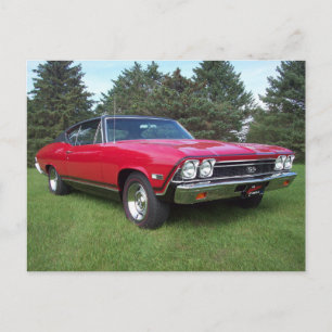 68' Chevelle SS  Postcard