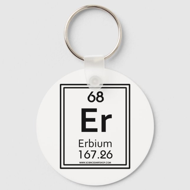 68 Erbium Key Ring (Front)