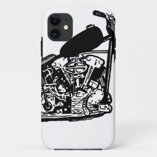 68 Knuckle Head Motorcycle iPhone 11 Case