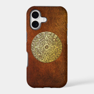 [68] Mayan [Aztec] Calendar [Gold]