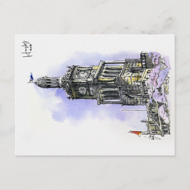 68: Sydney town hall Postcard (Front)