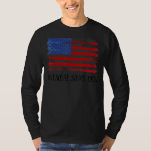 68 Year Old Awesome Since 1954 68th Birthday T-Shirt