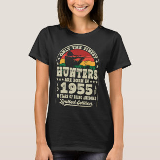 68 Year Old Deer Hunting Hunters Vintage 1955 68th T-Shirt