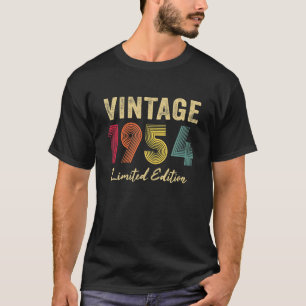 68 Year Old Gifts Vintage 1954 Limited Edition T-Shirt