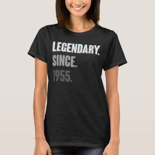 68 Years Old Retro Vintage 1955 Birthday 68th Deco T-Shirt