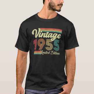 68 Years Old Vintage 1955 Born In 1955 68th T-Shirt