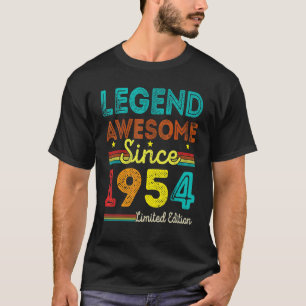 68 Years Old Vintage Legend Awesome Since 1954 68t T-Shirt