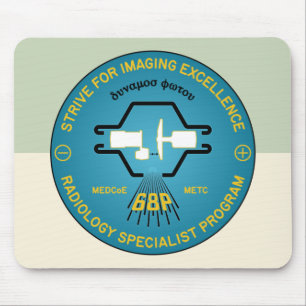 68P Radiology Specialist Program Emblem Mouse Mat