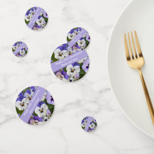 68th Anniversary Editable Confetti