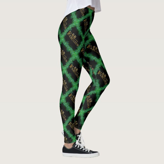 68th Birthday  Leggings (Right)
