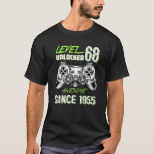 68th Birthday Women Men Born In 1955 68 Years Old T-Shirt
