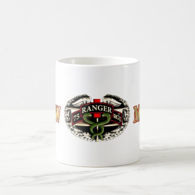 68W Medic 75th Ranger Regiment Coffee Mug (Center)