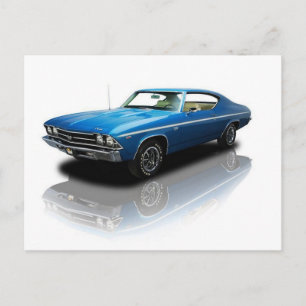 69' Chevy Chevelle SS Postcard