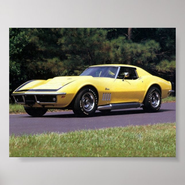 69 Covette Stingray Poster (Front)