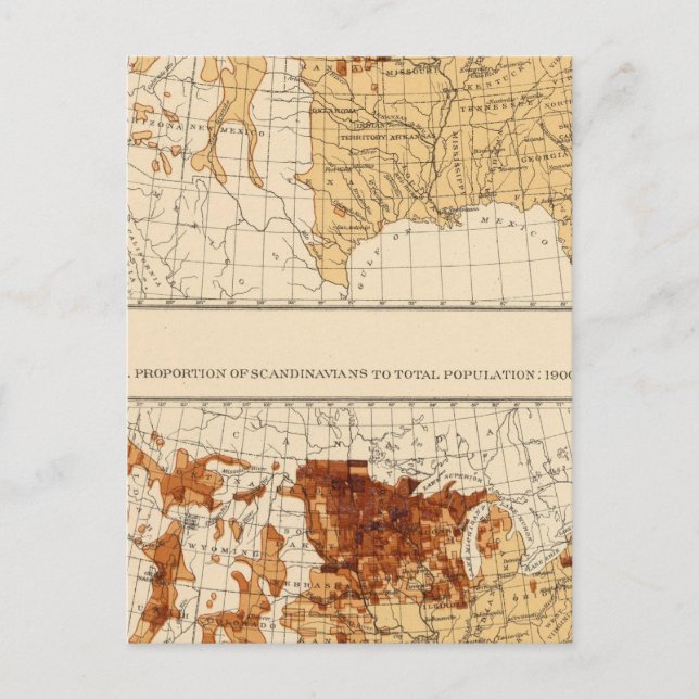 69 Scandinavians 1900 Postcard (Front)