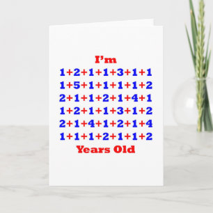 69 Years old! Card