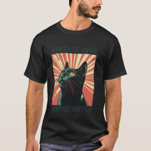 69 Years Old Gift Vintage 1956 Cat Lover 69th Birt T-Shirt