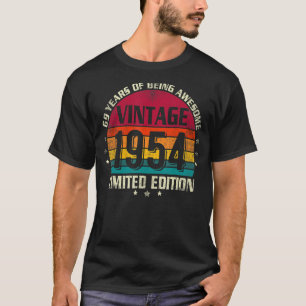 69 Years Old Vintage 1954 69th Birthday 1 T-Shirt