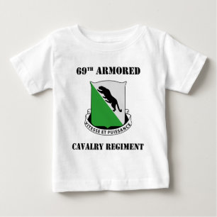 69th Armoured Cavalry Regiment (ACR) W/Text Baby T-Shirt