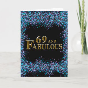 69th Birthday  Card
