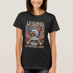 69th Birthday Gifts For Men May 1956 69 Year Old B T-Shirt