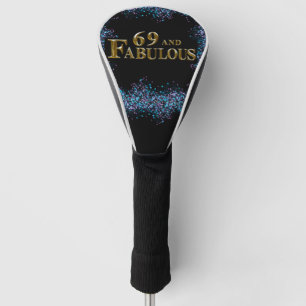 69th Birthday  Golf Head Cover