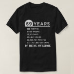 69th Birthday Shirt 69 Years Old Anniversary Gifts<br><div class="desc">69th Birthday Shirt. A Funny Gift for Birthday,  Anniversary Celebration,  Father's Day,  Mother's Day or any Occasion.</div>