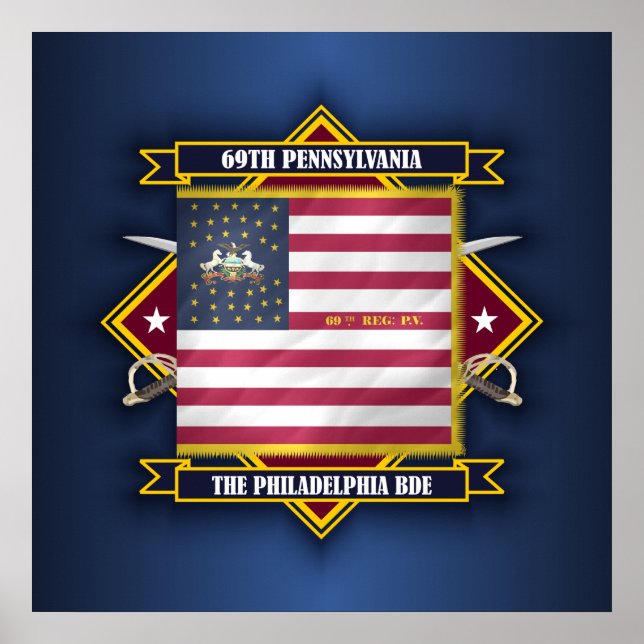 69th Pennsylvania Infantry Poster (Front)