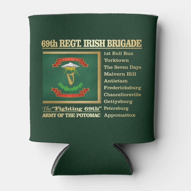 69th Regiment, Irish Brigade (BH) Can Cooler (Front)
