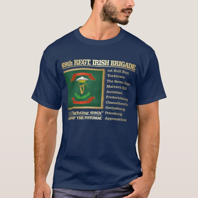 69th Regiment, Irish Brigade (BH) T-Shirt (Front)