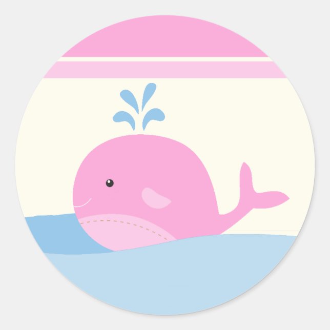 6 - 3"  Favour Stickers Naut Sail Boat Whale (Front)