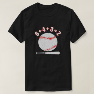 6 4 3 2 Play Baseball T-Shirt