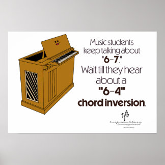 6-4 Chord Inversion Poster