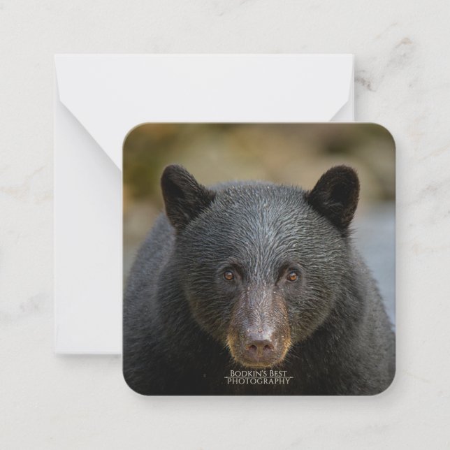 6.4 cm x 6.4 cm Flat Note Card (Front)