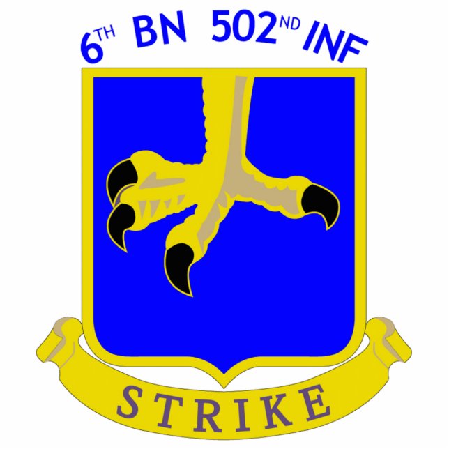 6/502nd Cutout Stand Standing Photo Sculpture (Front)