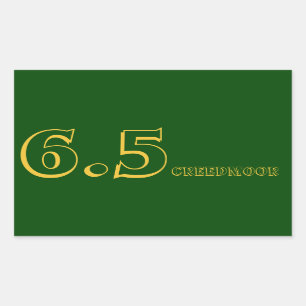 6.5 Creedmoor Ammo Sticker