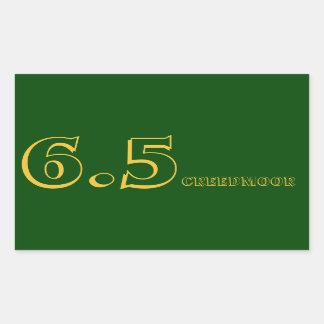 6.5 Creedmoor Ammo Sticker