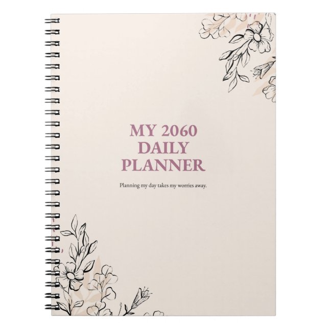 6.5" x 8.75" Classic Notebook (Front)