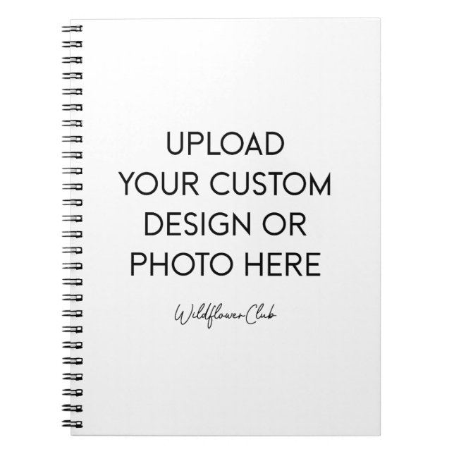 6.5" x 8.75" Spiral Notebook (Front)