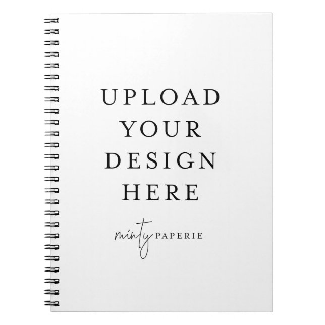 6.5" x 8.75" Spiral Notebook (Front)