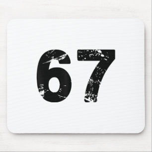 6-67 Minimalist Design Mouse Mat