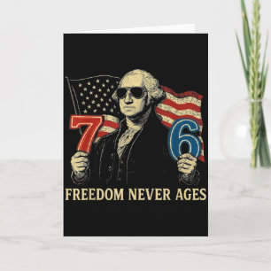 6-7 7-6 George Washington Freedom Design For Teach Card