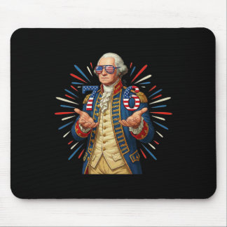 6-7 7-6 George Washington Seven Six Funny 4th Of J Mouse Mat