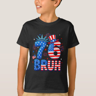 6-7 7-6 george washington seven six funny 4th of T-Shirt