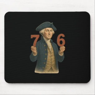 6-7 7-6 George Washington Six Seven American  Mouse Mat