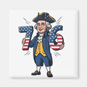 6-7 7-6 George Washington Six Seven Meme 67 Trend Magnet