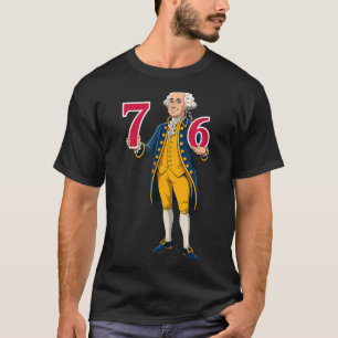 6 7 7 6 George Washington Six Seven T-Shirt